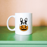 Frenchie Jack O' Lantern Mug