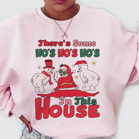 Santa's Cheeky Chorus Sweatshirt