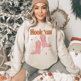 Longhorn Pride Hook 'em Cowboy Boots Sweatshirt