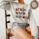 La-La-La Festive Notes Sweatshirt