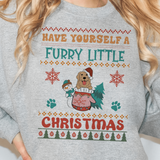 Cozy Labrador Christmas Sweatshirt