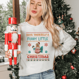 Cozy Labrador Christmas Sweatshirt
