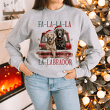 Fa-La-La-La Labrador Christmas Carols Sweatshirt