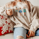 Nutcracker Trio Holiday 'Let's Get Crackin' Sweatshirt