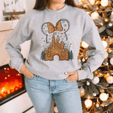 Enchanted Gingerbread Castle Sweatshirt