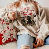 Mooey Christmas Cow Sweatshirt