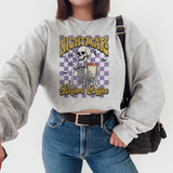 Caffeine Cravings Skeleton 'Nightmare Before Coffee' Sweatshirt