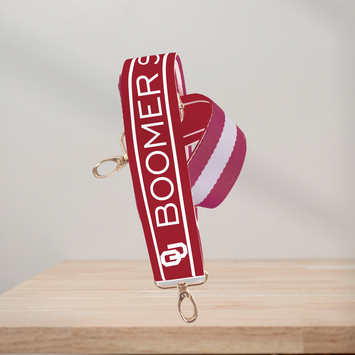 Oklahoma University Boomer Sooner Pattern Strap