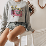 Retro 'We are a perfect match' Sweatshirt