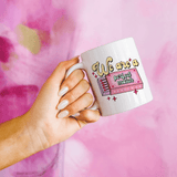 Retro 'We are a perfect match' 12 oz Ceramic Mug