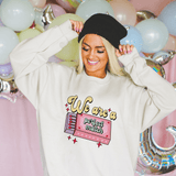 Retro 'We are a perfect match' Sweatshirt