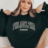 Embroidered Varsity Letters Philadelphia Eagles  Sweatshirt or T-Shirt