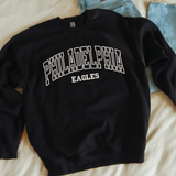 Embroidered Varsity Letters Philadelphia Eagles  Sweatshirt or T-Shirt