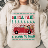 Santa Paws Holiday Pickup Sweatshirt
