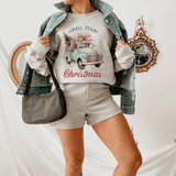 Small Town Christmas Vintage Truck Sweatshirt
