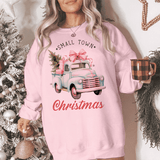 Small Town Christmas Vintage Truck Sweatshirt