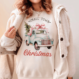 Small Town Christmas Vintage Truck Sweatshirt