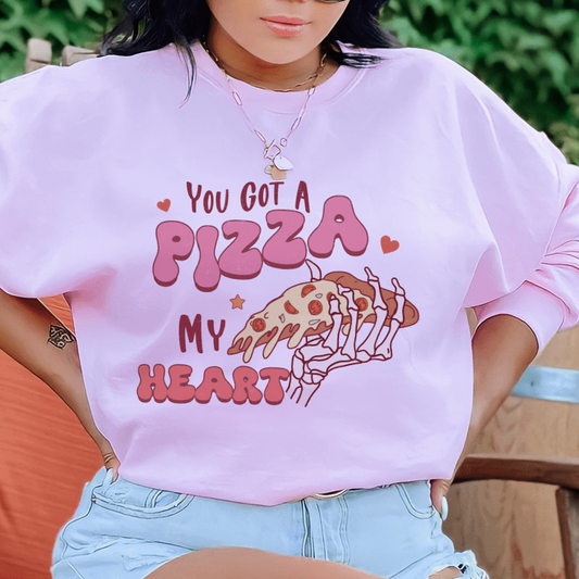 Foodie Love 'You Got a Pizza My Heart' Sweatshirt
