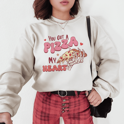 Foodie Love 'You Got a Pizza My Heart' Sweatshirt