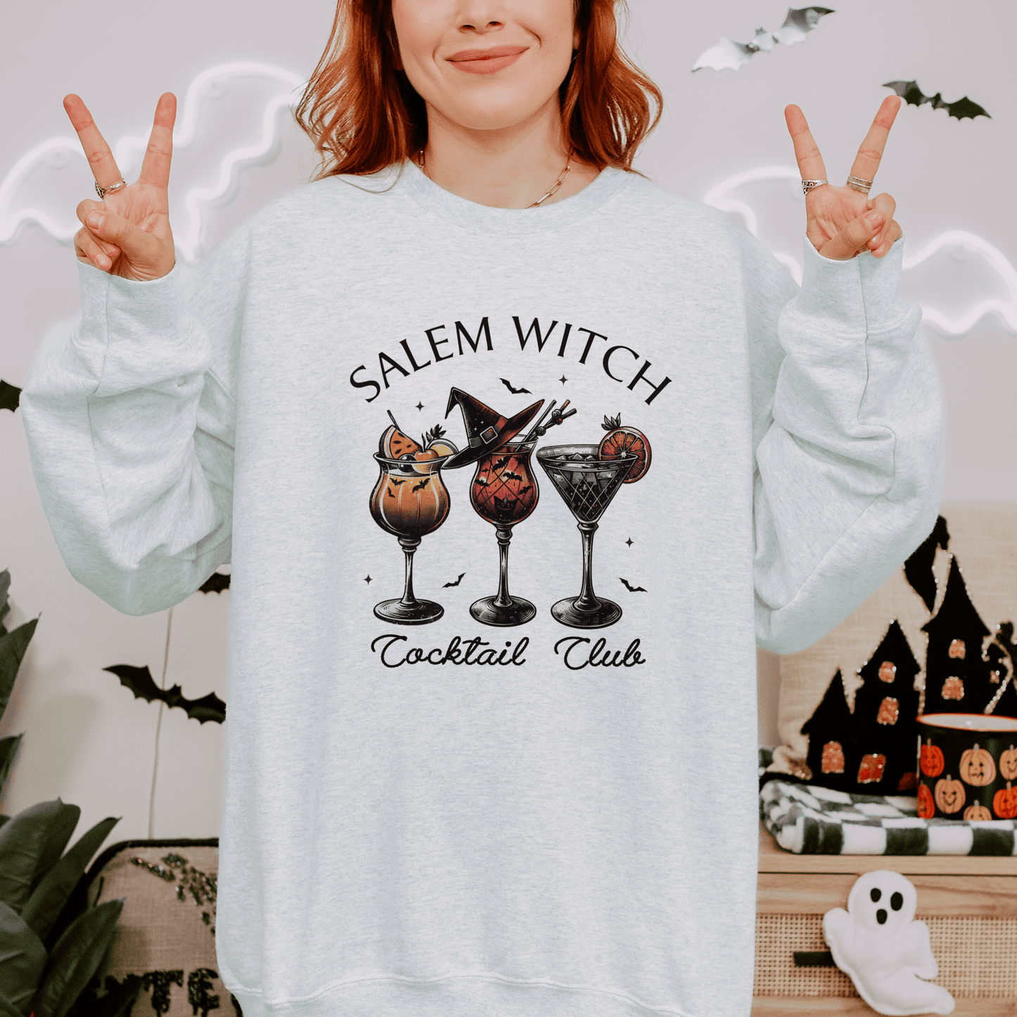 Salem Witch Cocktail Club Sweatshirt