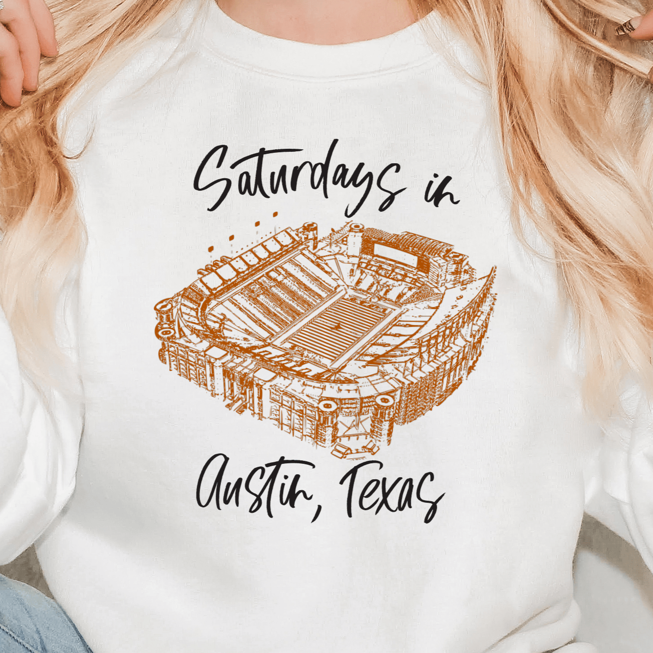 Austin Game Day Stadium Sweatshirt