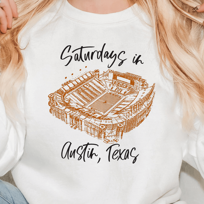 Austin Game Day Stadium Sweatshirt