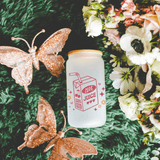 Self Love Juice 13 oz Frosted Libbey Glass Can