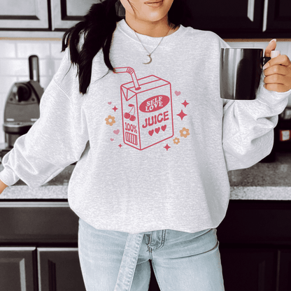 Self Love Juice Graphic Sweatshirt