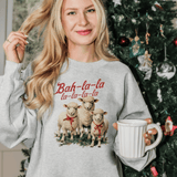 Festive Sheep Bah-la-la-la-la Holiday Sweatshirt