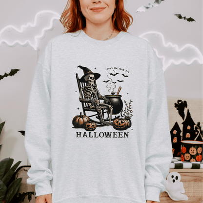 Just Waiting for Halloween Sweatshirt