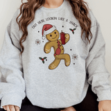 Lookin' Like a Snack Gingerbread Sweatshirt