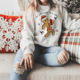 Lookin' Like a Snack Gingerbread Sweatshirt