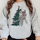 Sorta Scary, Sorta Merry Skeleton Sweatshirt