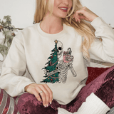 Sorta Scary, Sorta Merry Skeleton Sweatshirt