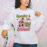 Spooky and Sweet Skeleton Mug Sweatshirt