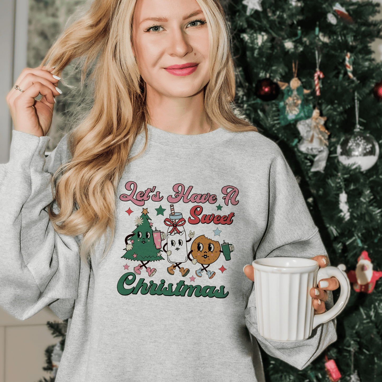 Festive Delight Sweet Christmas Sweatshirt