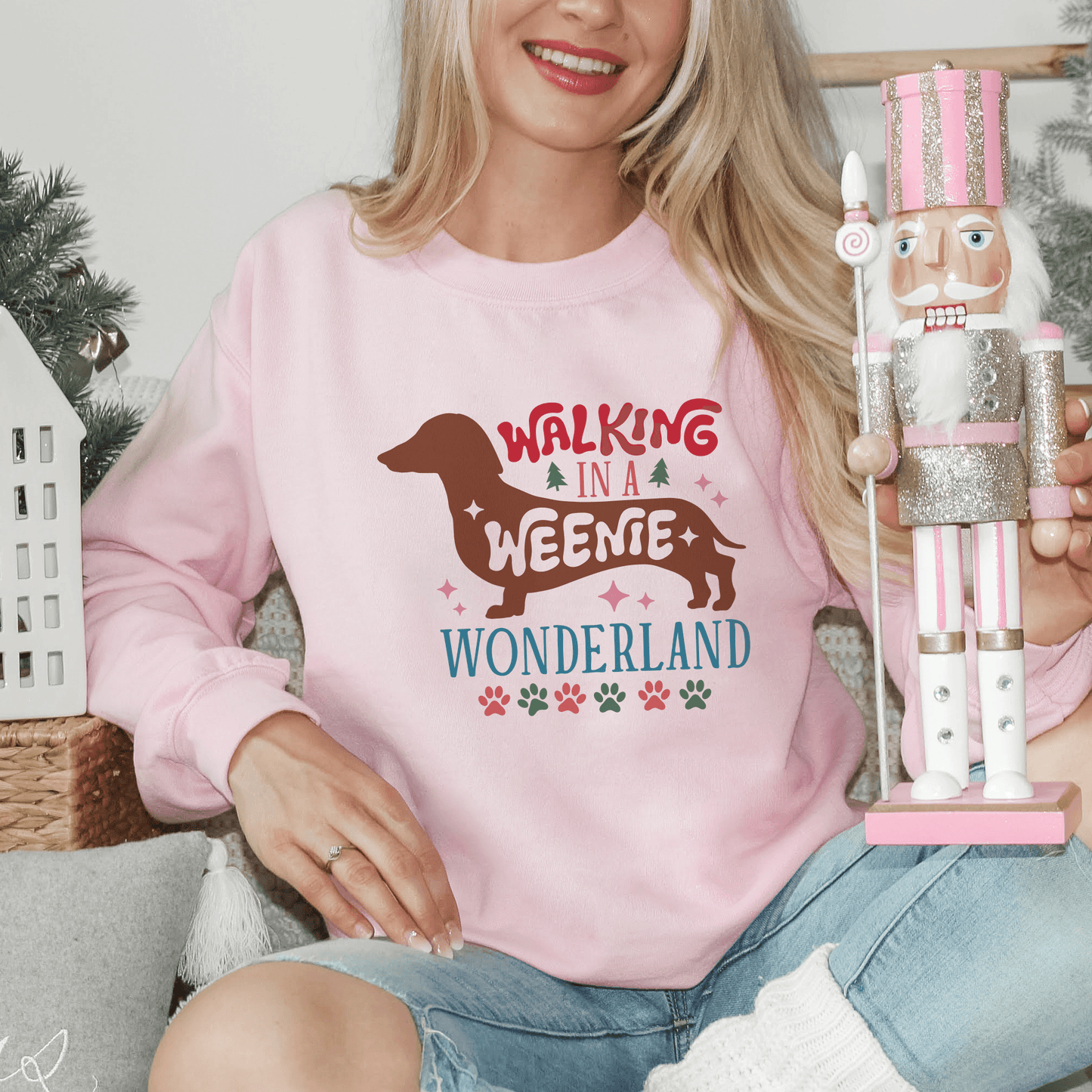 Walking in a Weenie Wonderland Sweatshirt