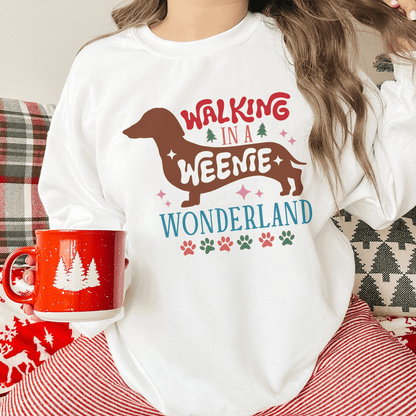 Walking in a Weenie Wonderland Sweatshirt