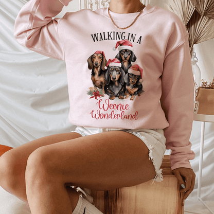 Weenie Wonderland Dachshund Sweatshirt