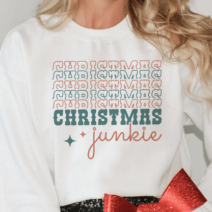 Holiday Enthusiast Christmas Junkie Sweatshirt