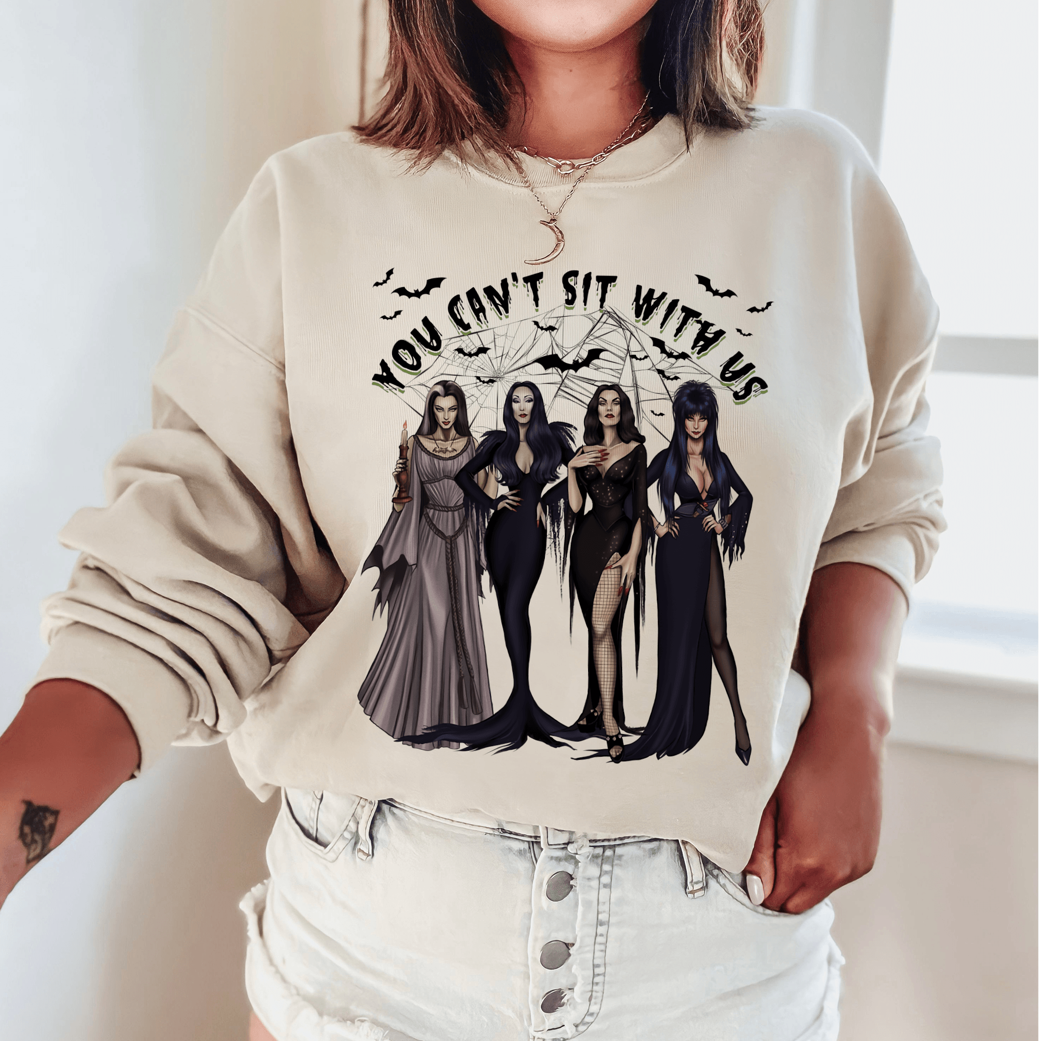 Witch Clique Halloween Sweatshirt