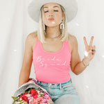 Bachelorette Party Bride Squad Tank Top