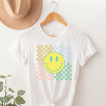 Checkered Smiley Face