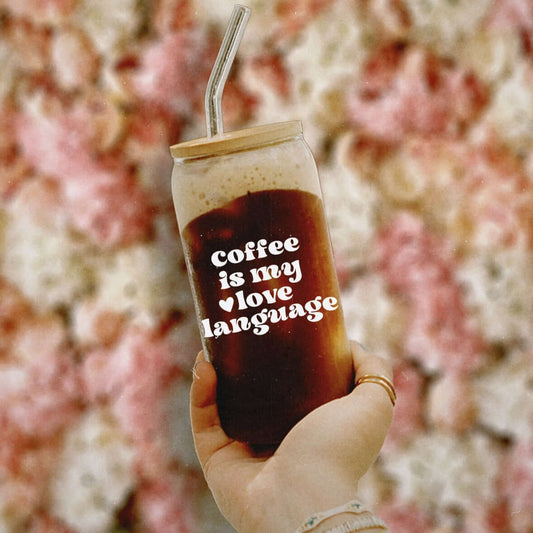 Coffee is my Love Language Libbey Cup 16 Oz