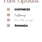 Custom Text Libbey Cup 16 Oz