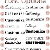 Customized Text T Shirt