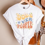 Dogs Over People Floral Smiley