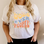 Dogs Over People Floral Smiley