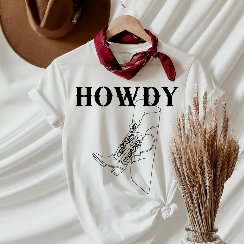 HOWDY Western Boots