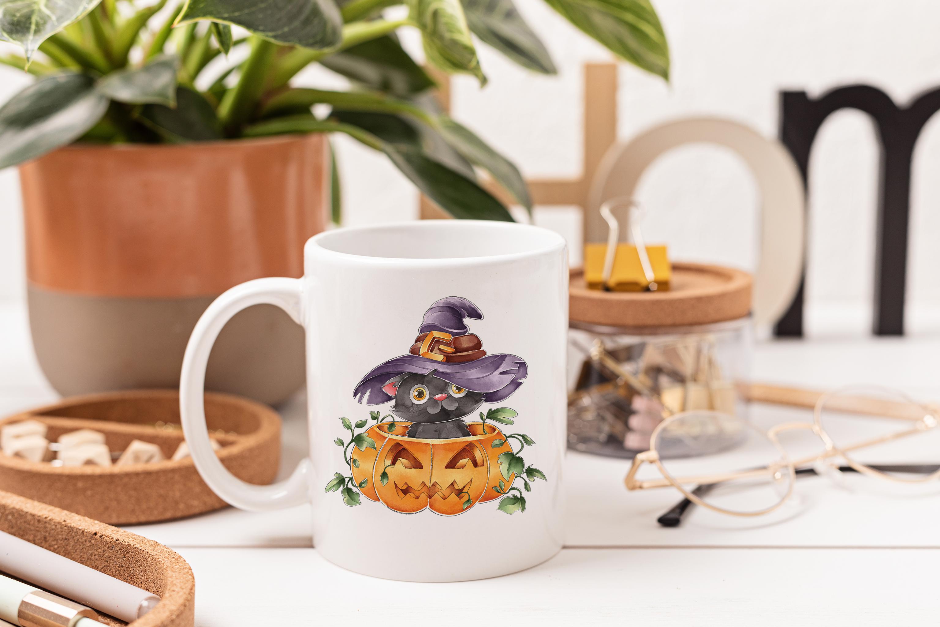 Halloween Witch Kitty